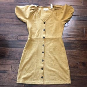Madewell Egyptian Gold Dress in Size Small
